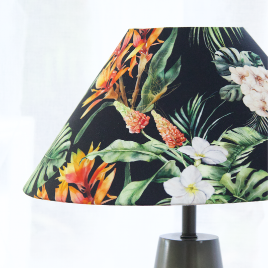 Hawaiian - Cone black Table lamp