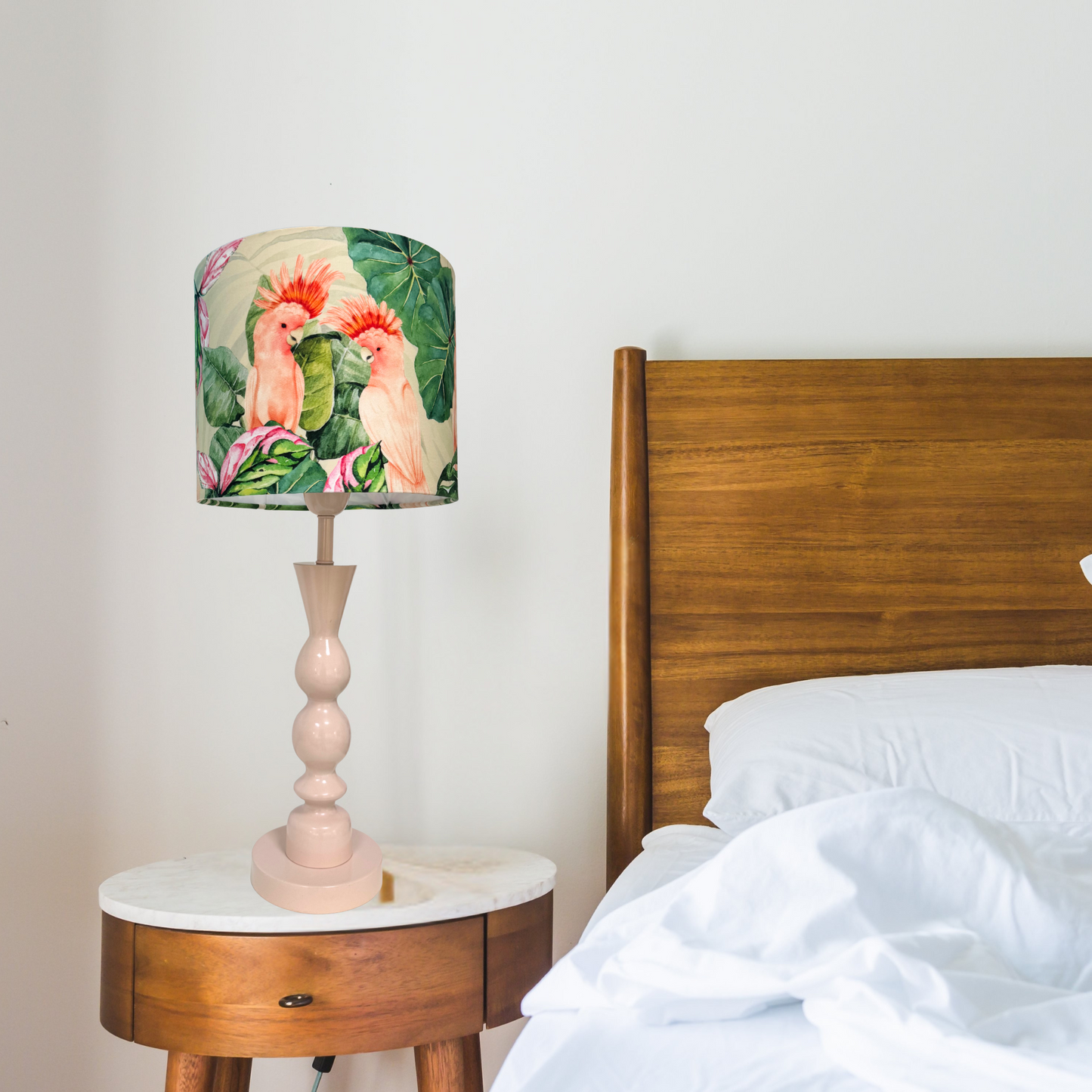 Pink Cockatoo - Brighton Blush Table lamp