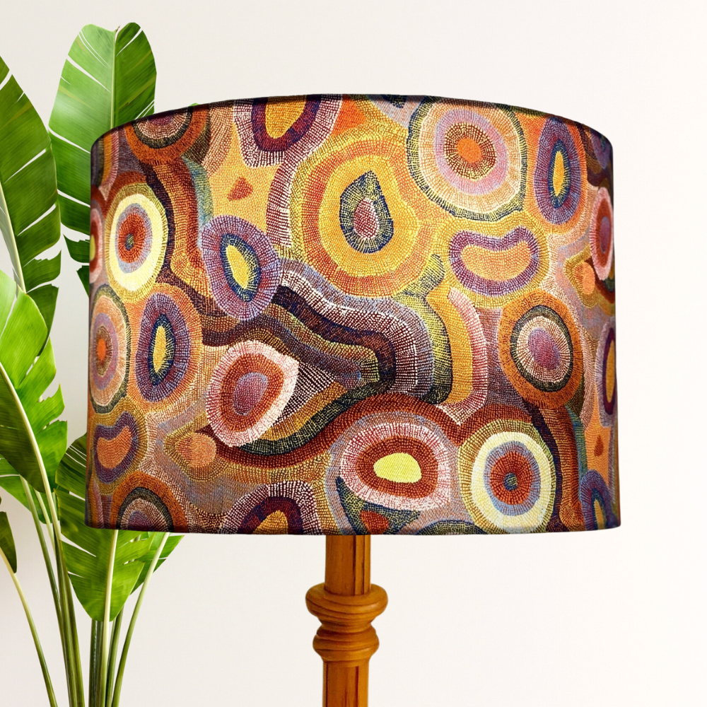 Warlukurlangu Aboriginal Lampshade image 0