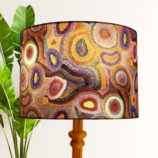 Warlukurlangu Aboriginal Lampshade image 0