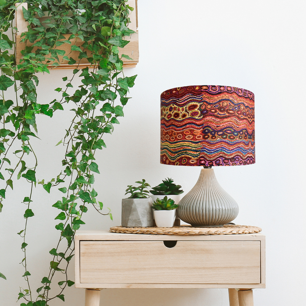 Lappi Lappi Dreaming Aboriginal Lampshade image 1