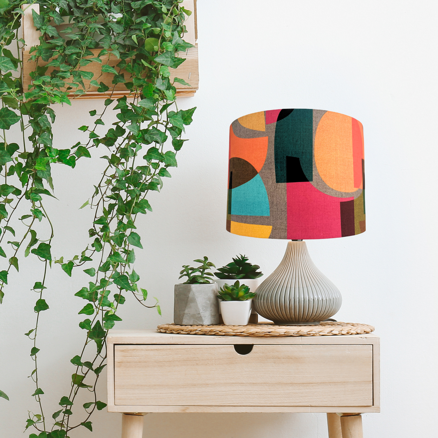 Modern Mid Century lampshade image 3