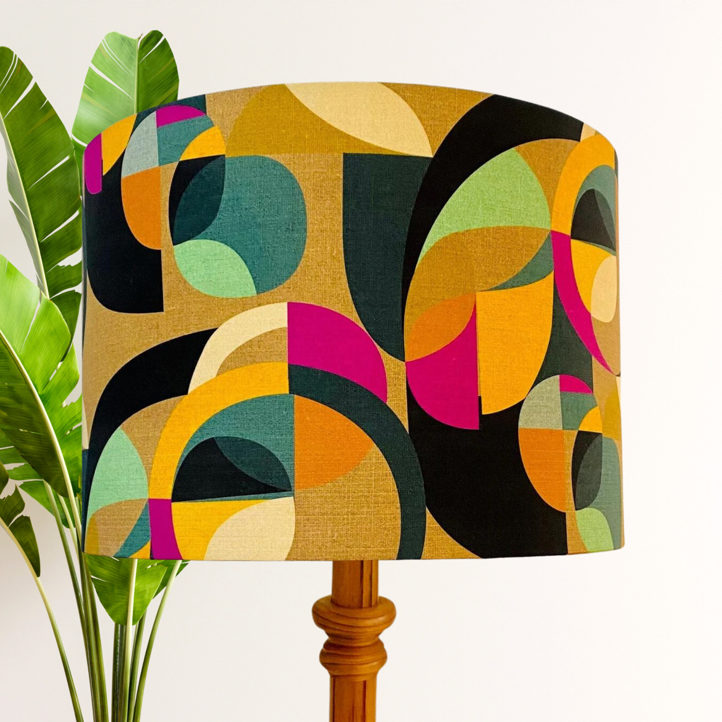 Mid Century lampshade, MCM house decor image 0