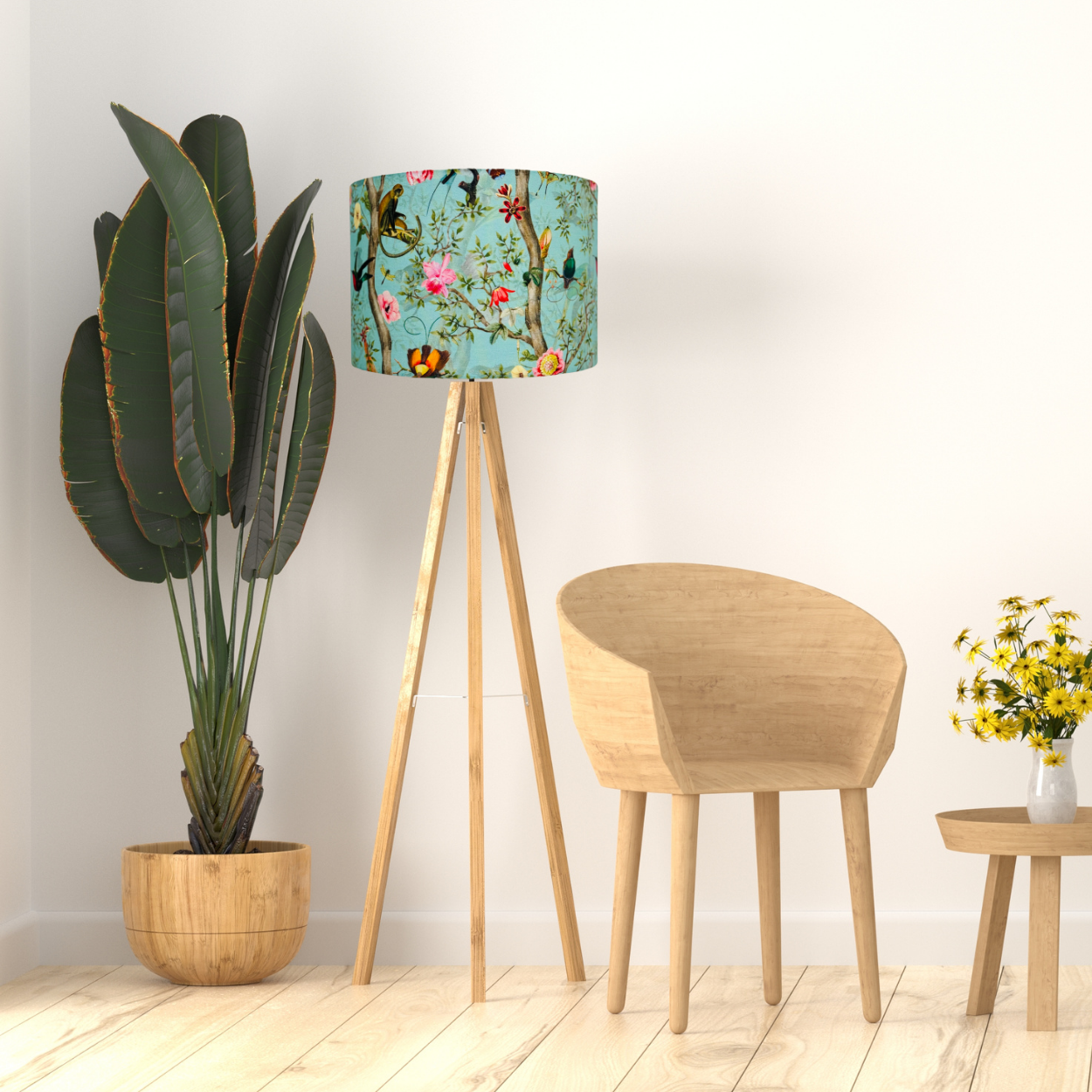 Jungle Bloom Lampshade image 2