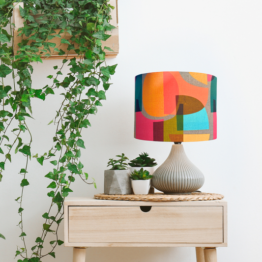 Modern Mid Century lampshade image 1