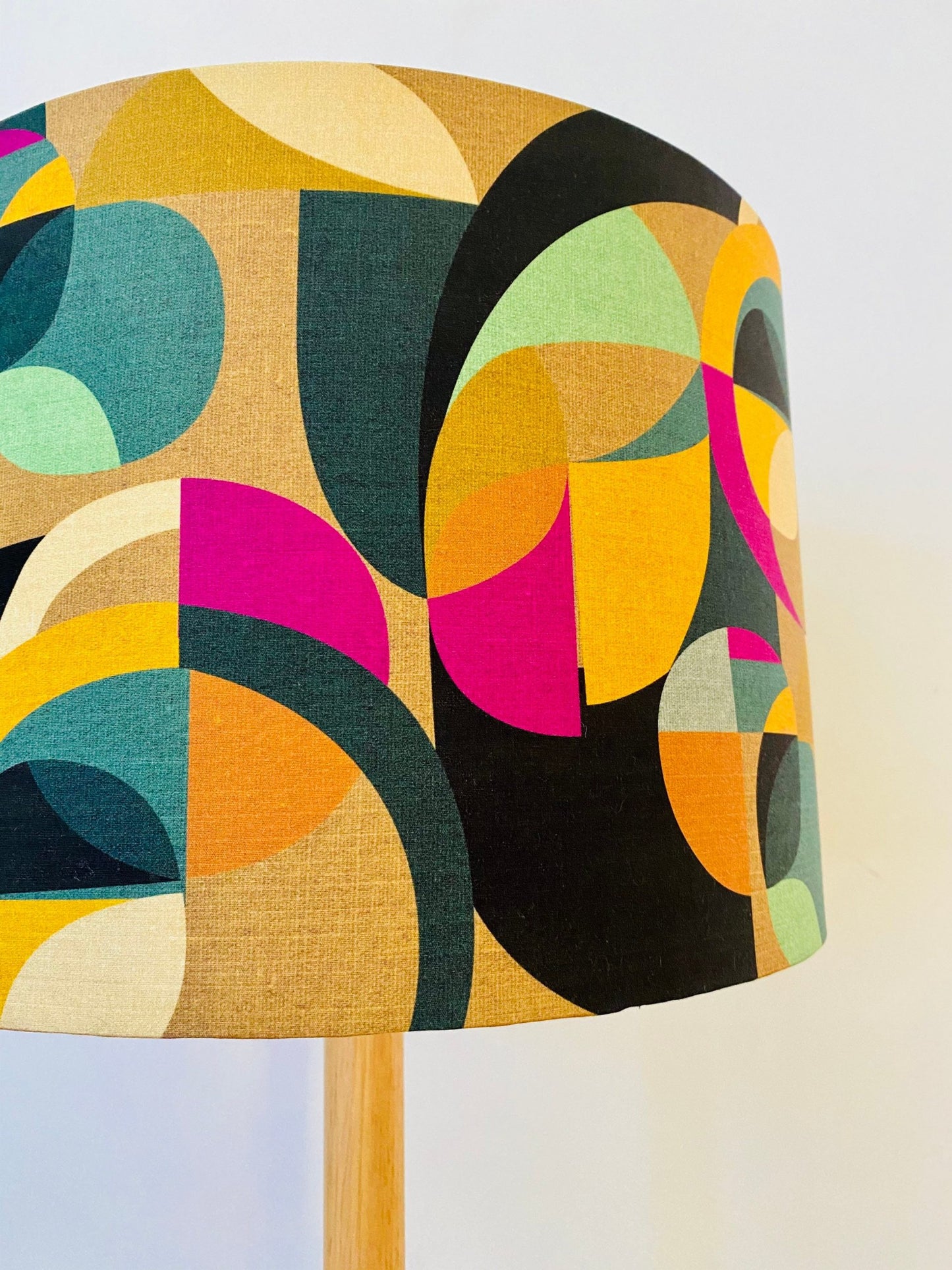 Mid Century lampshade, MCM house decor image 4