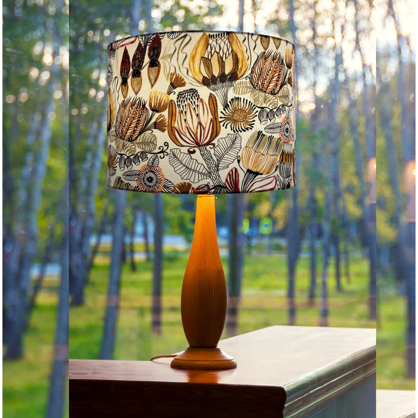 Native garden lampshade image 4