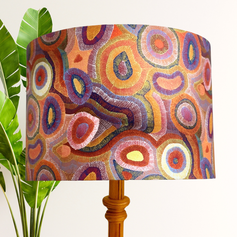Warlukurlangu Aboriginal Lampshade image 1