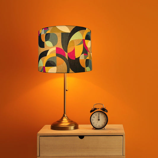 Mid Century lampshade, MCM house decor image 1