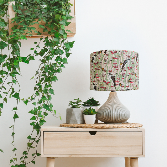Kookaburras and Possums lampshade image 1