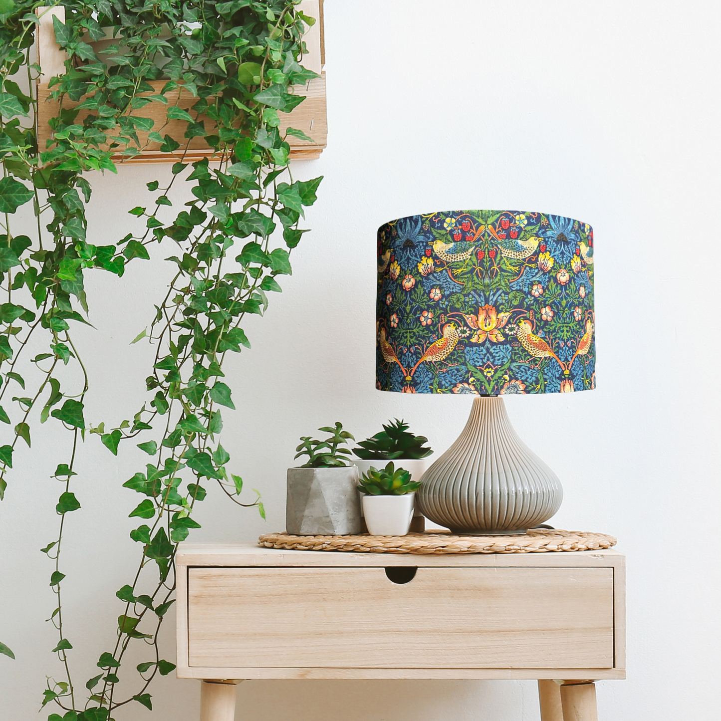 Strawberry Thief- William Morris Lampshade image 1
