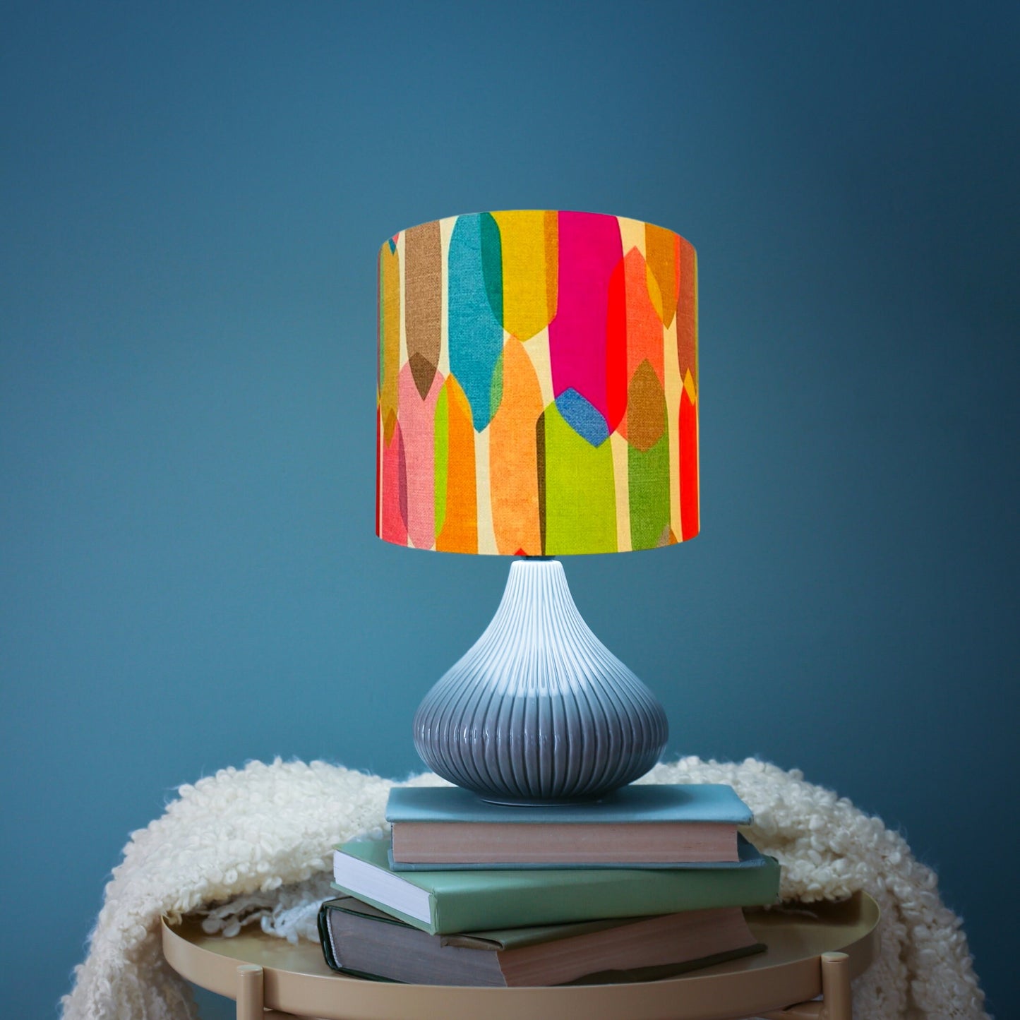 Multi Colour Mid Century lampshade image 6