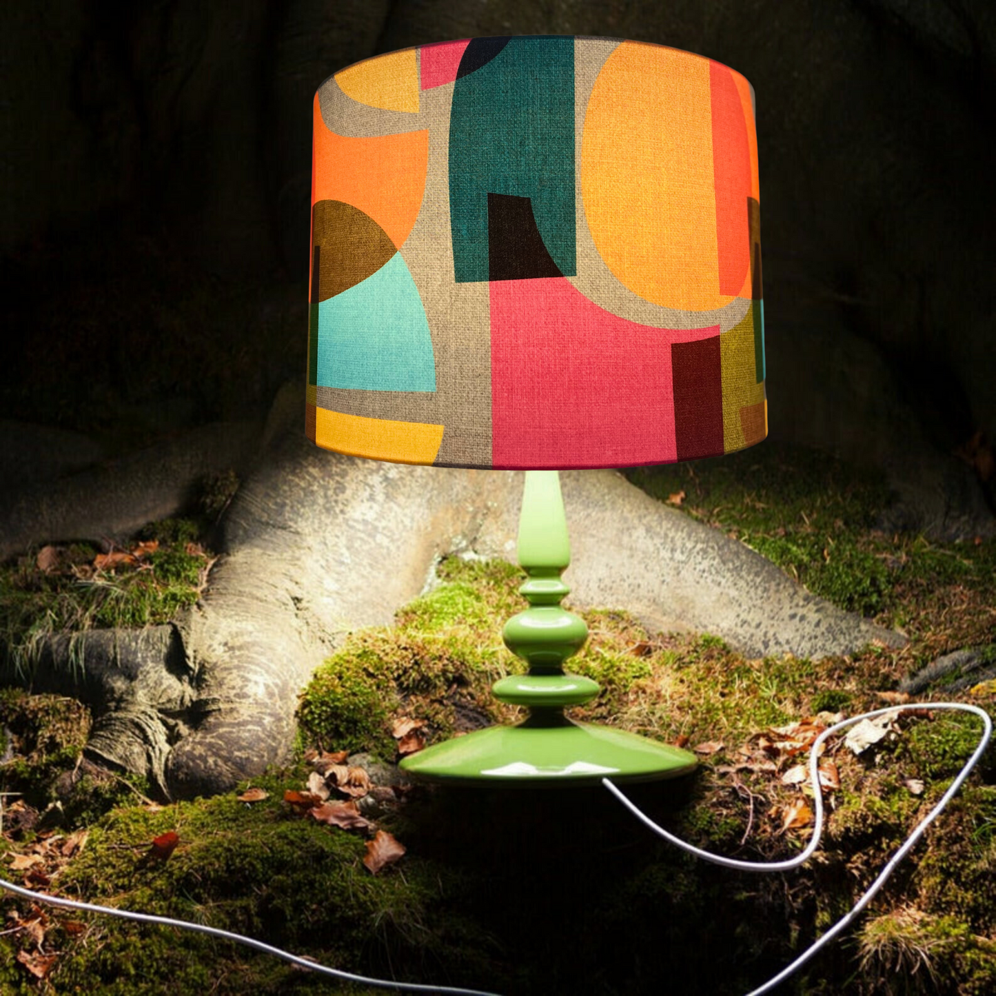 Modern Mid Century lampshade image 4