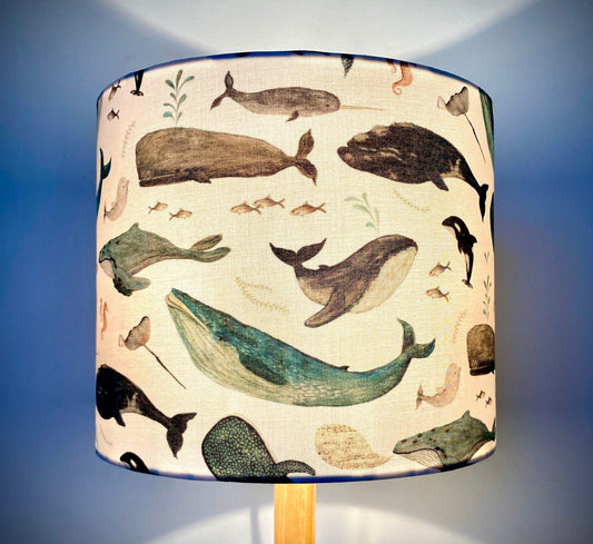 Whales lampshade image 0