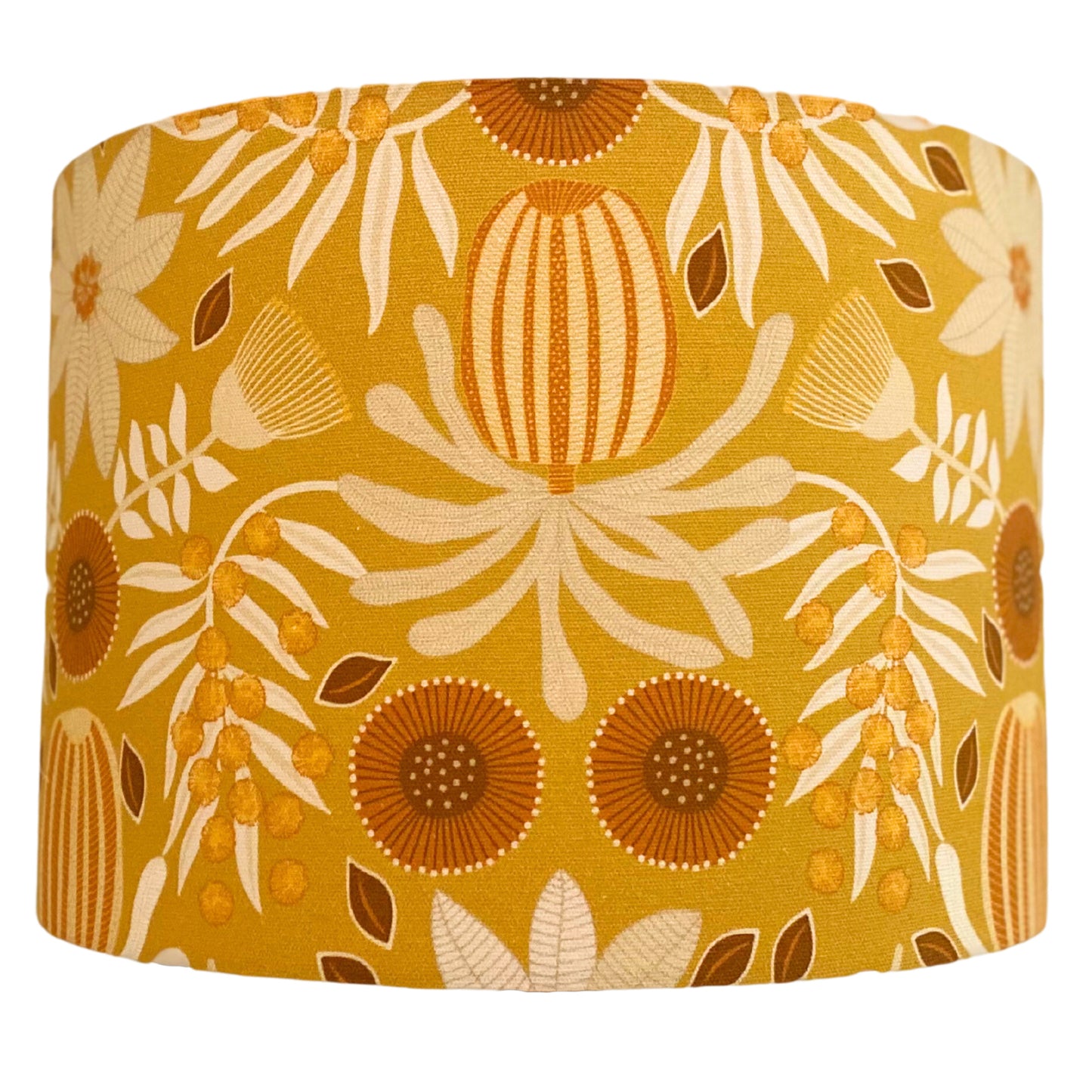 Mustard Wattlebird lampshade