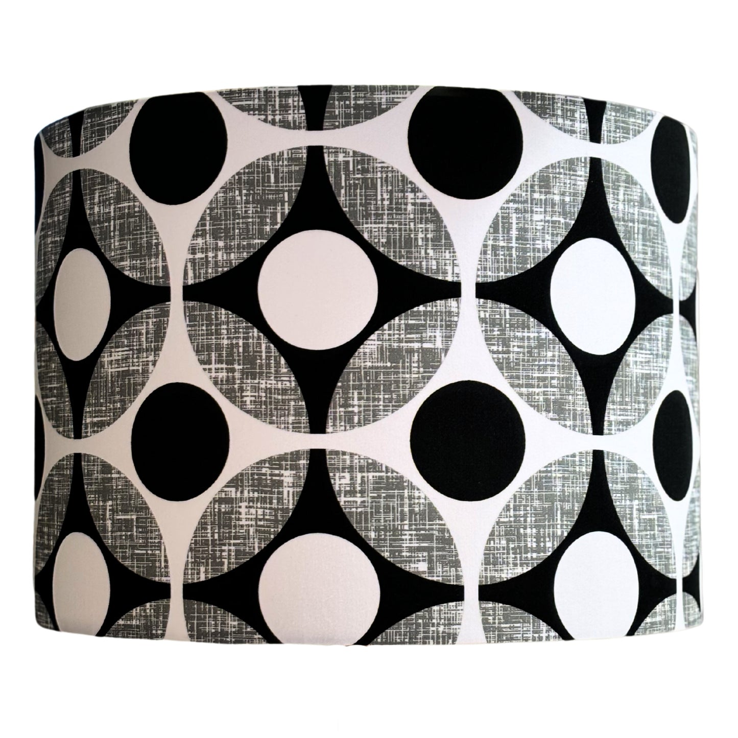 Retro B&W lampshade