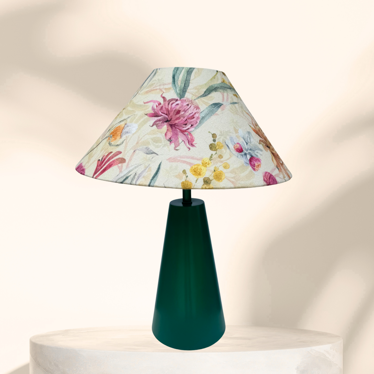 Australian Garden - Cone Green Table lamp