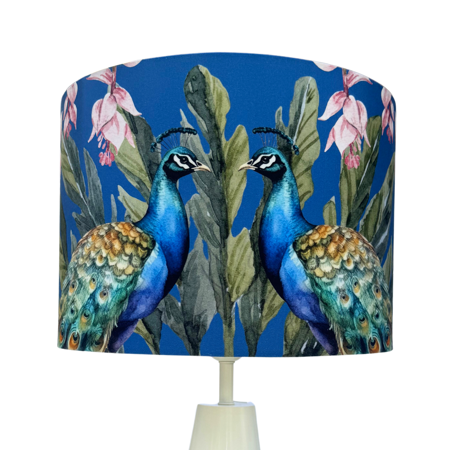 Peacock - Cone Ivory Table lamp
