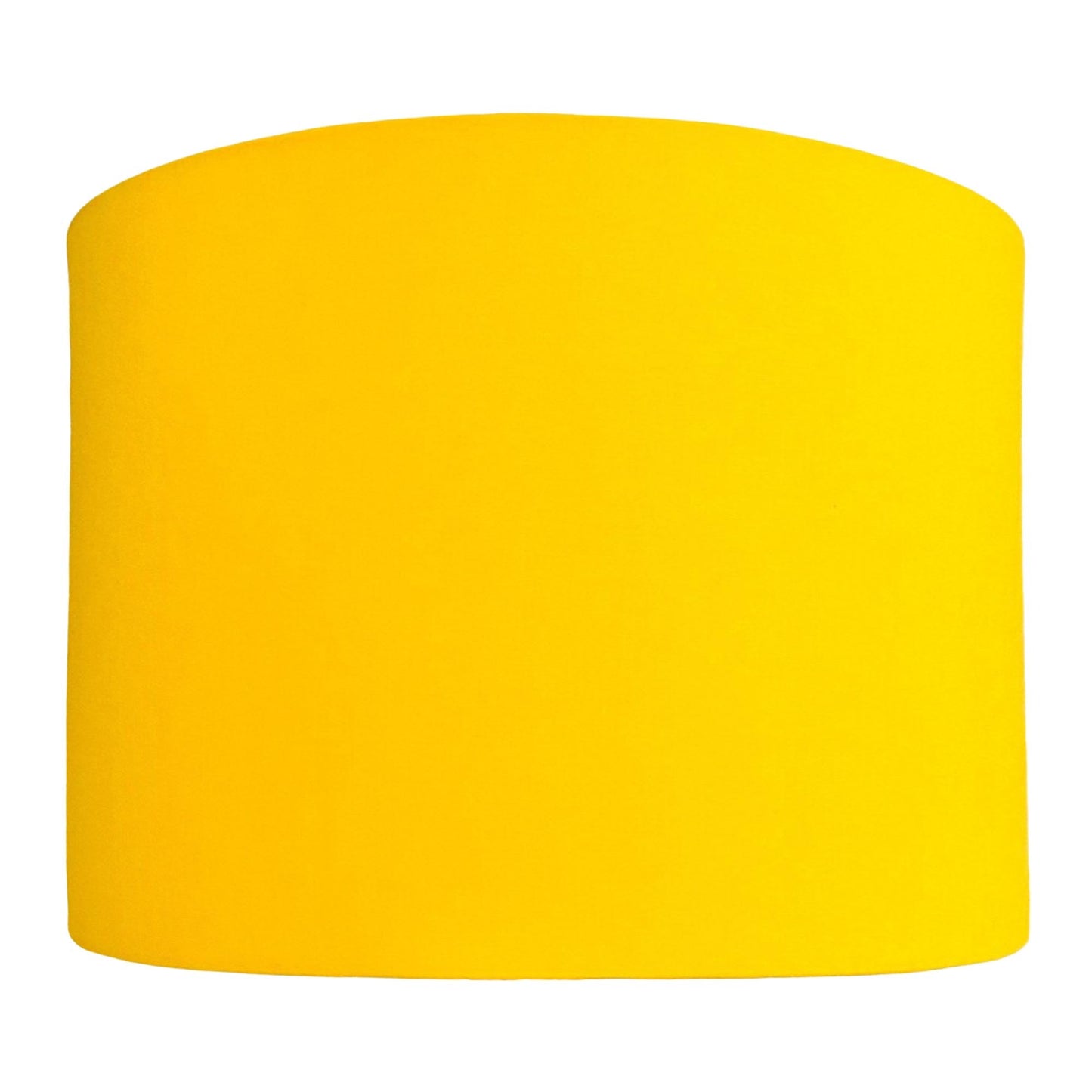 Yellow lampshade