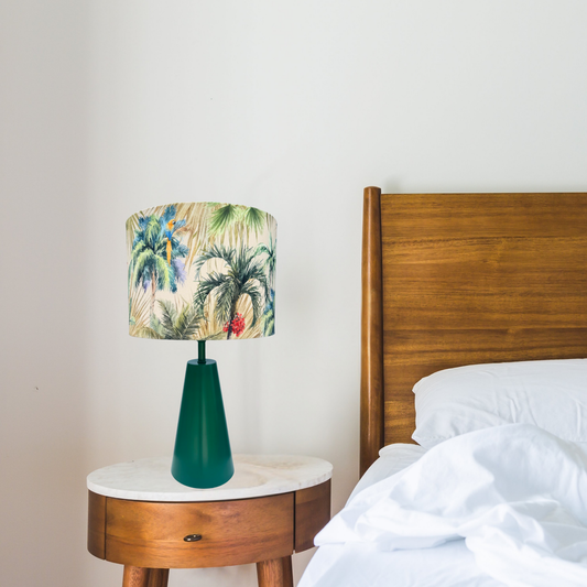 Tropical- Cone Green Table lamp