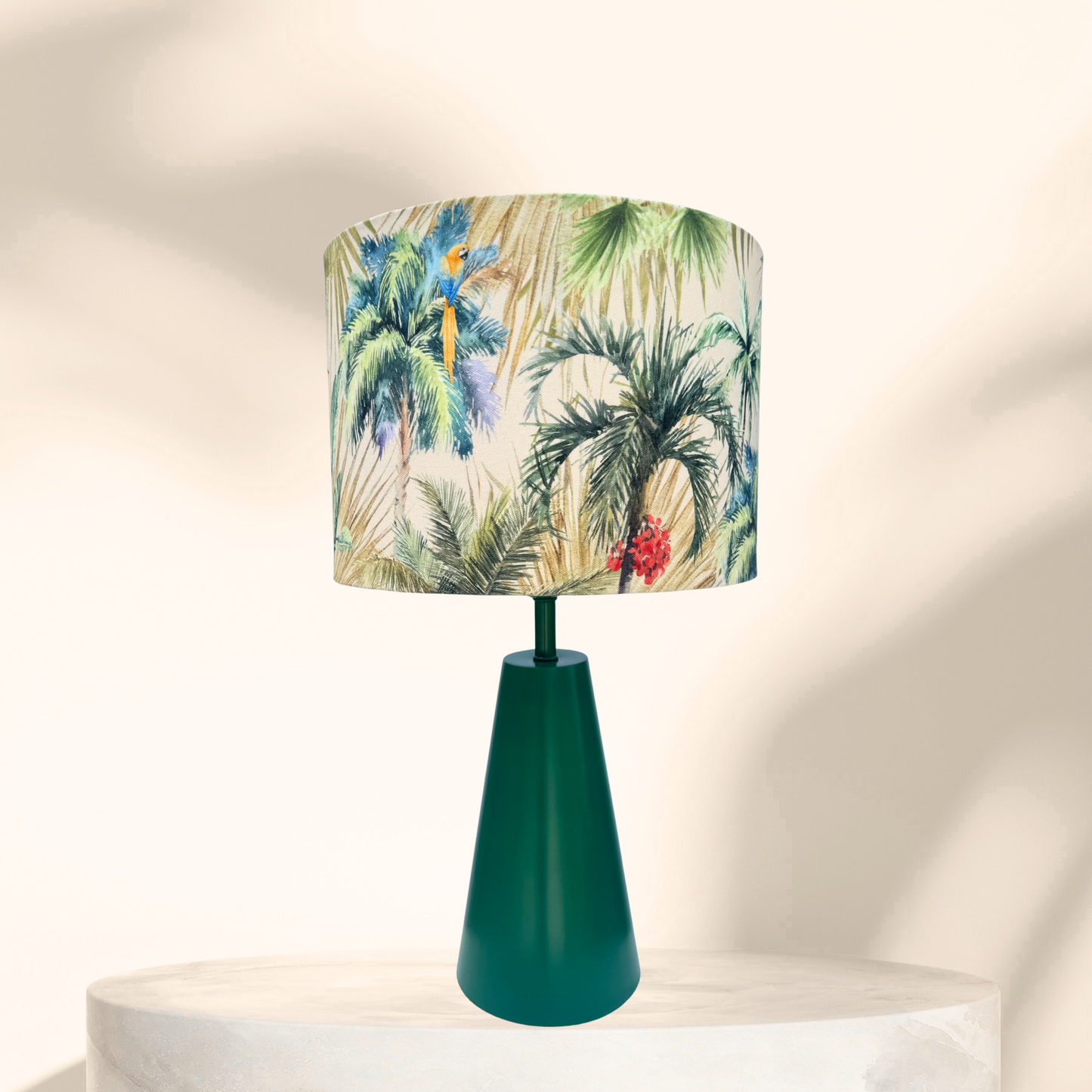 Tropical- Cone Green Table lamp