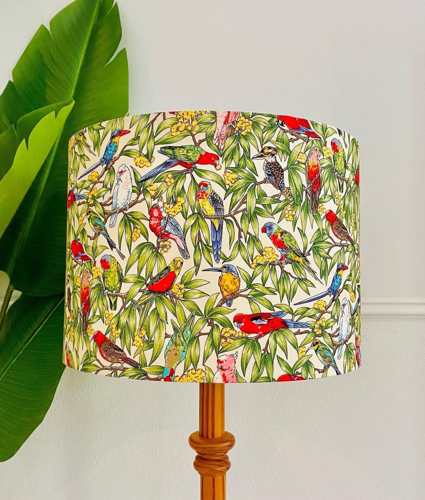 Australian Birds lampshade | Beige - Natural | light shades | image 0