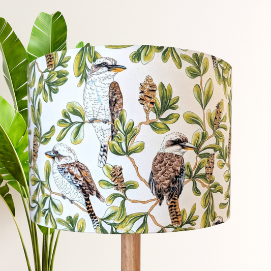Kookaburras lampshade image 0