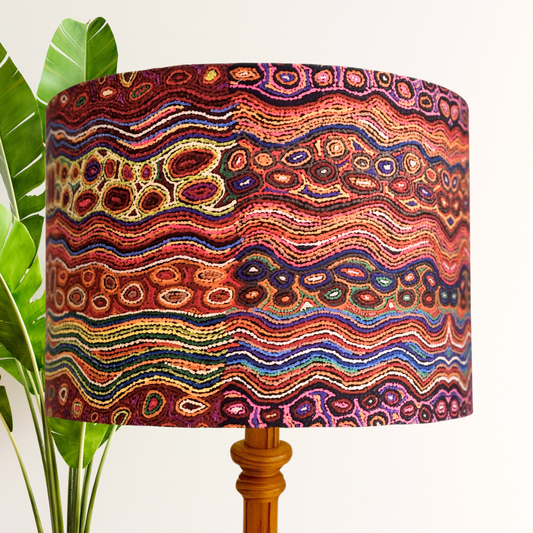 Lappi Lappi Dreaming Aboriginal Lampshade image 0