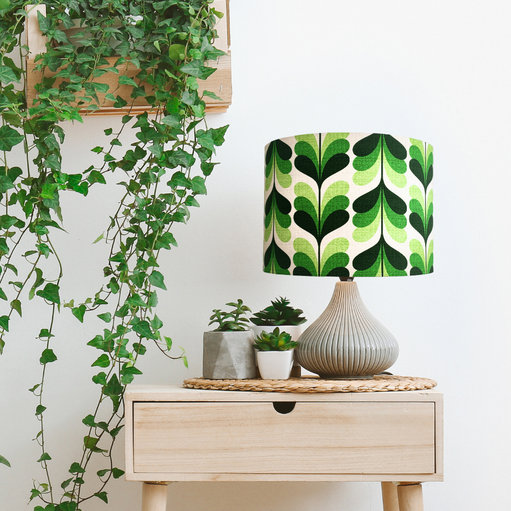 Retro Green Lampshade image 3