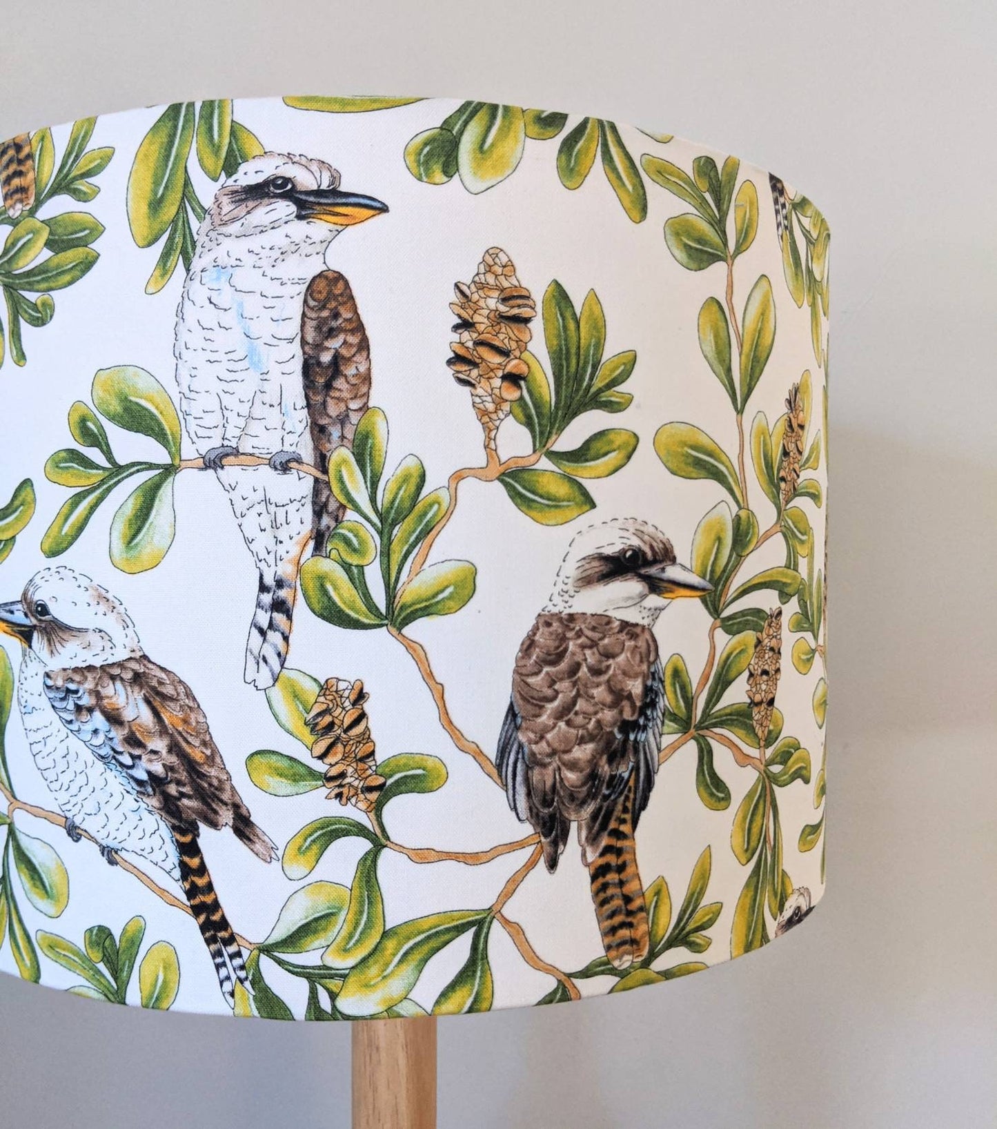Kookaburras lampshade image 1