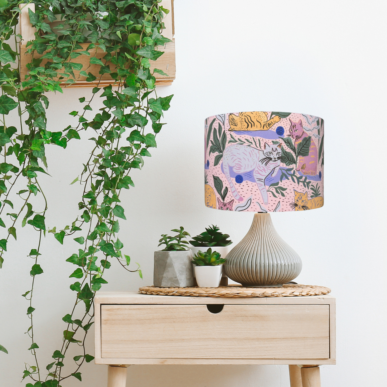 Cool Cats lampshade image 1