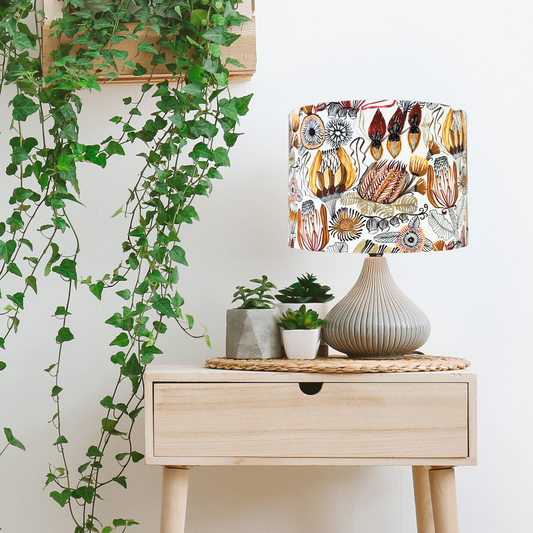 Native garden lampshade image 2