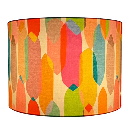 Multi Colour Mid Century lampshade