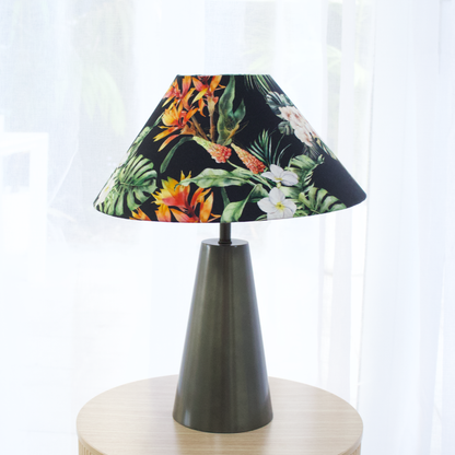 Hawaiian - Cone black Table lamp
