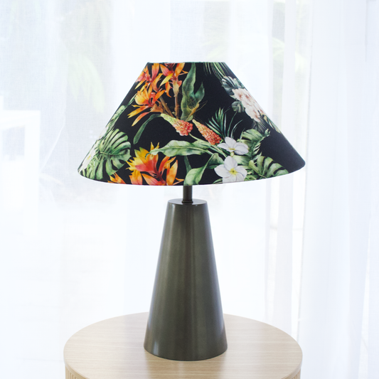 Hawaiian - Cone black Table lamp