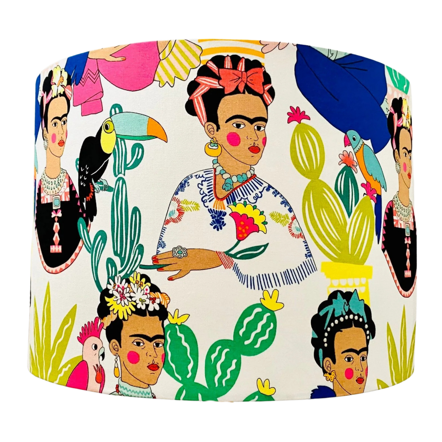 Frida plumas lampshade,