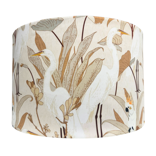 Cranes Cream lampshade
