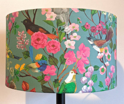 Birds and Flowers lampshade image 4