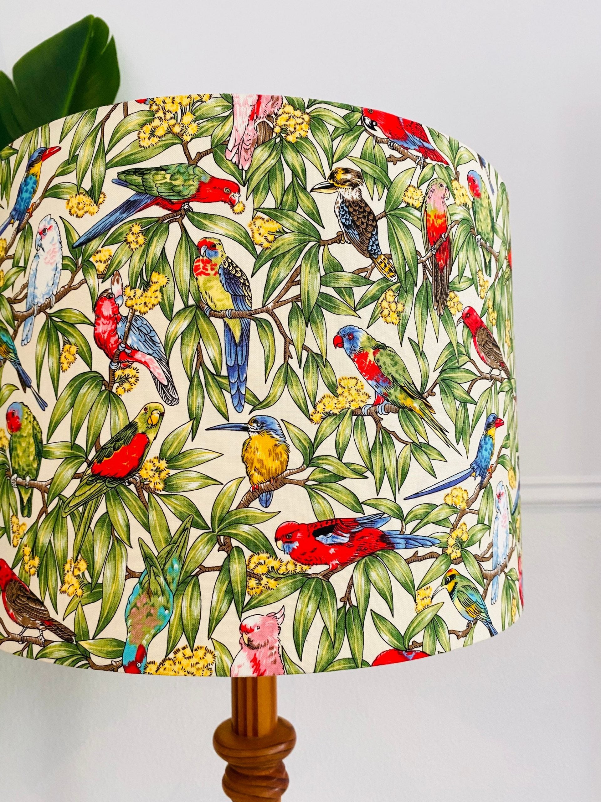 Australian Birds lampshade | Beige - Natural | light shades | image 2