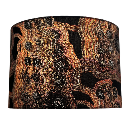 Warlu Mina Mina Aboriginal Lampshade