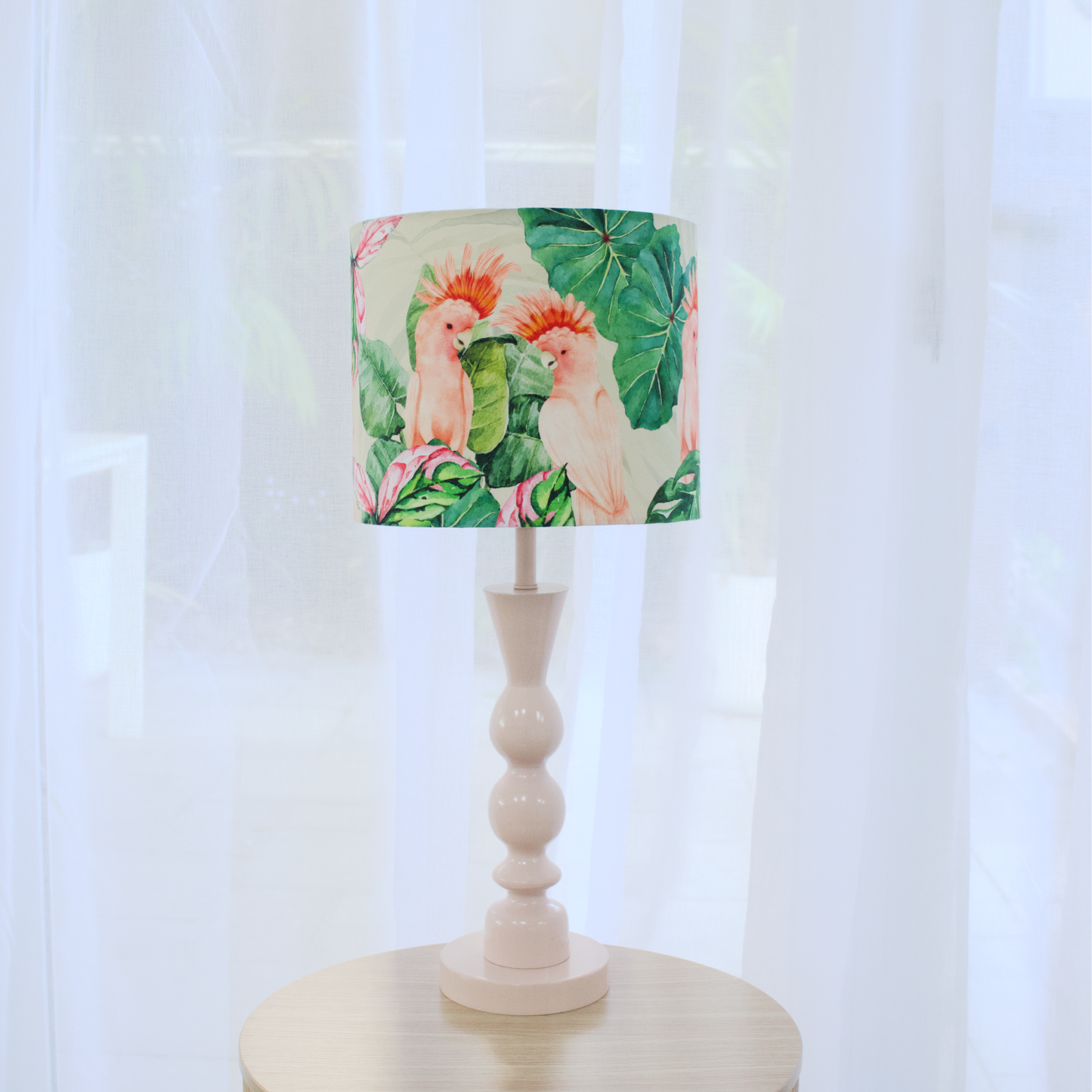 Pink Cockatoo - Brighton Blush Table lamp