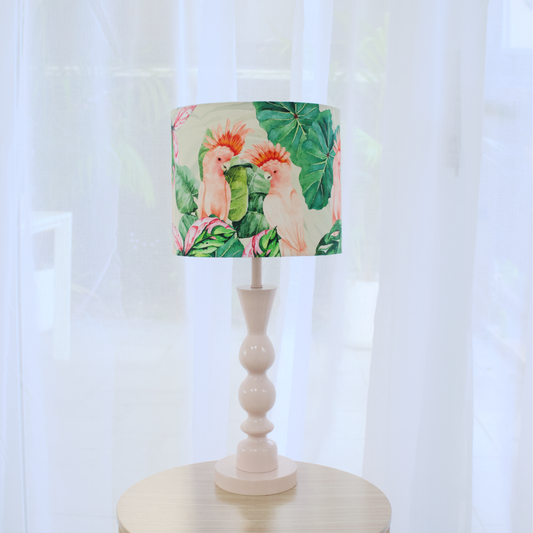 Pink Cockatoo - Brighton Blush Table lamp