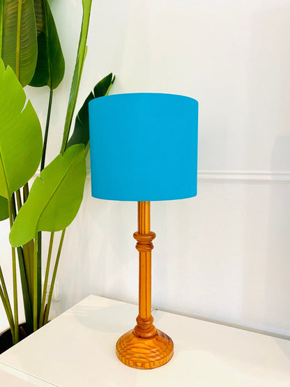 Blue lampshade image 3