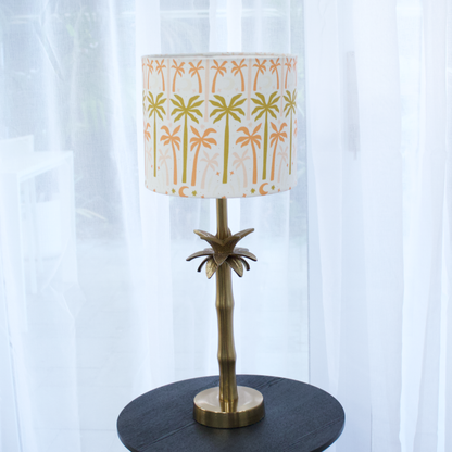 Summer Palms - Palm Brass Table lamp
