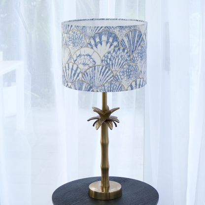 Shells - Palm Brass Table lamp