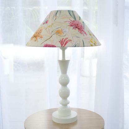 Australian flowers - Brighton Ivory Table lamp