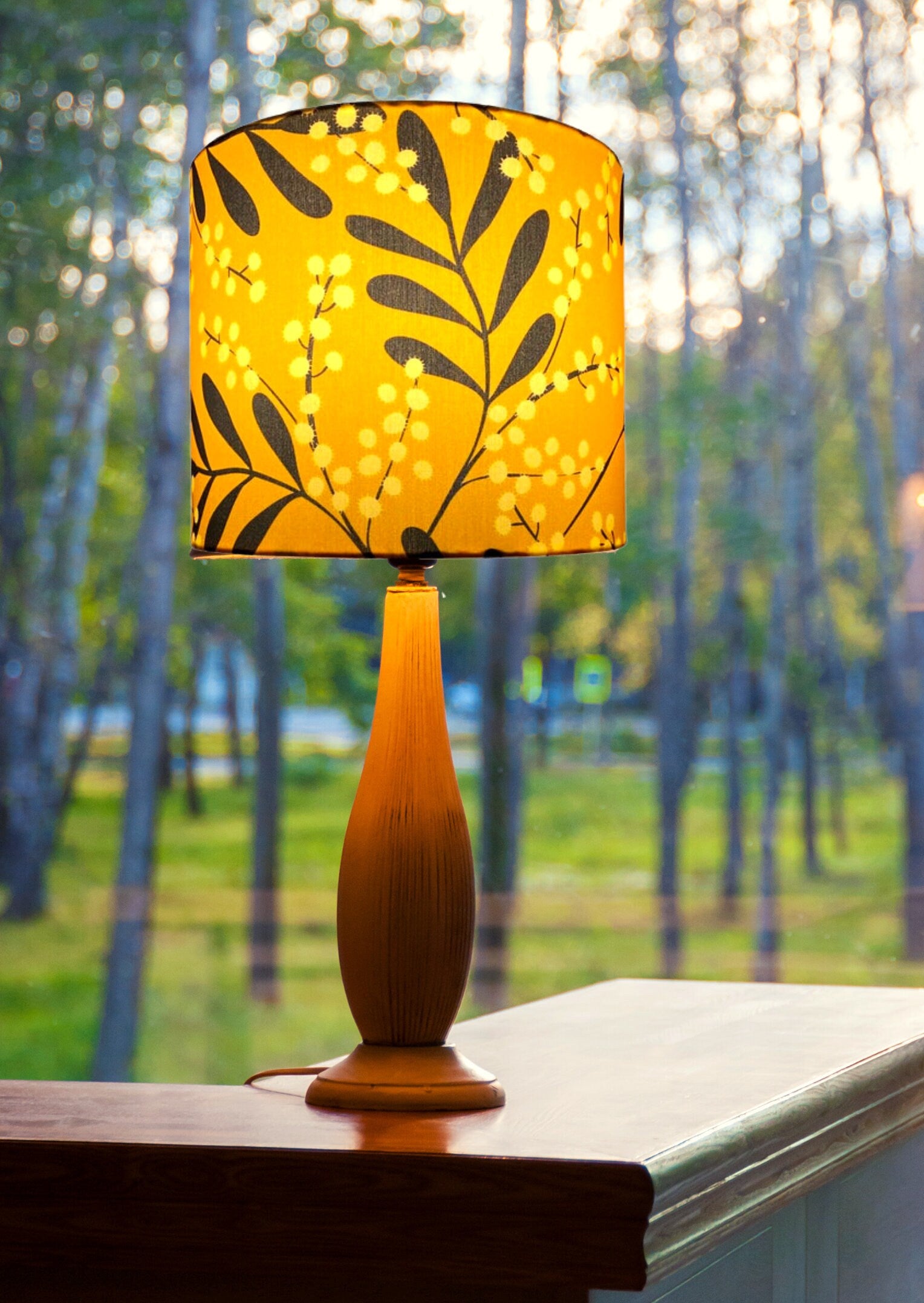 Golden Wattle lampshade image 4