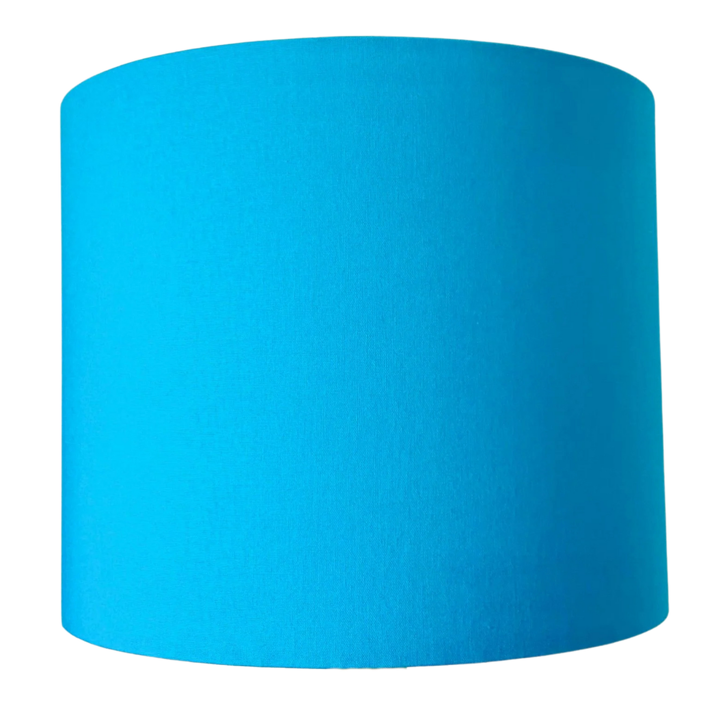 Blue lampshade