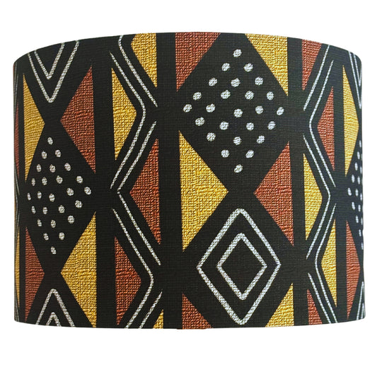 African pattern lampshade