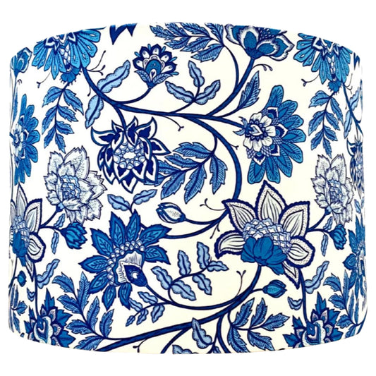 Blue and White climbing flowers